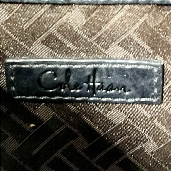 Cole Haan Shoulder Handbag Black Leather - Picture 6 of 12